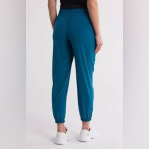 Zella Teal High Waisted Track Pants Size XL‎ NWOT